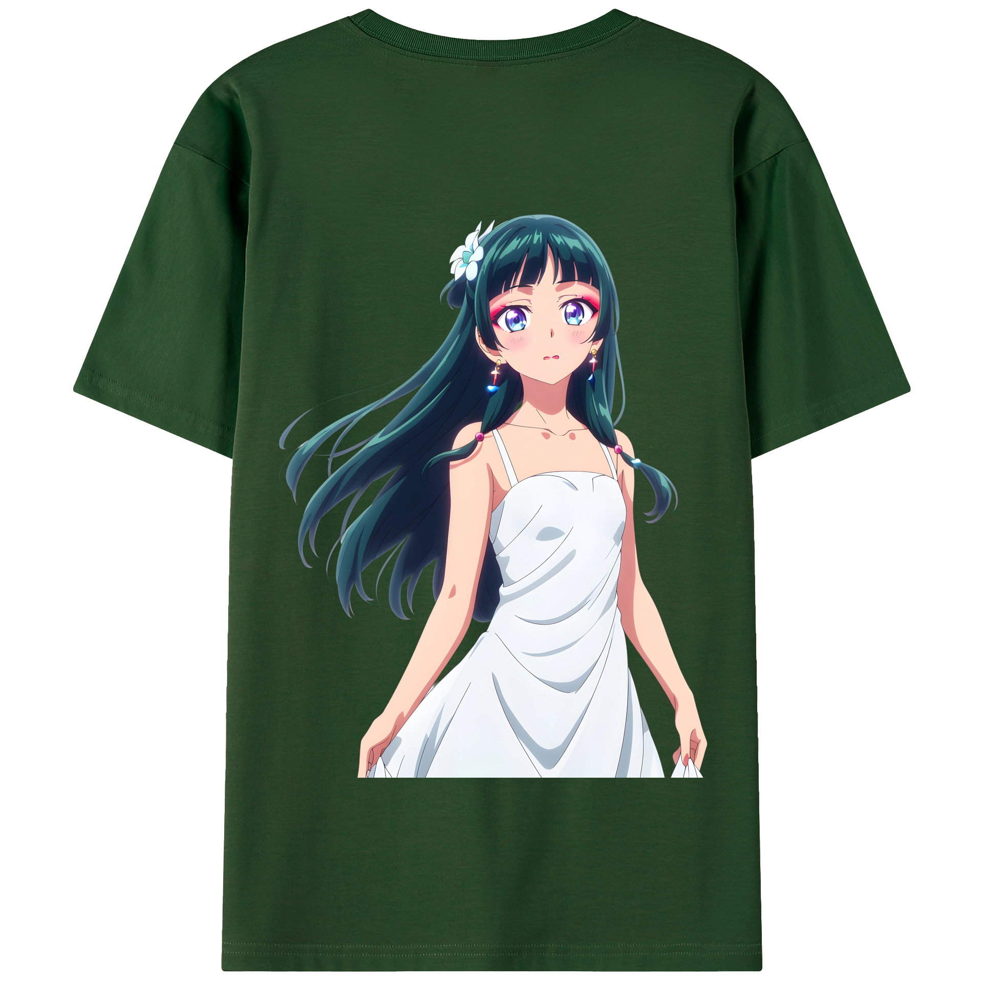 （画像用） 薬屋のひとりごと The Apothecary Diaries 綿100％半袖Tシャツ（背面プリント）